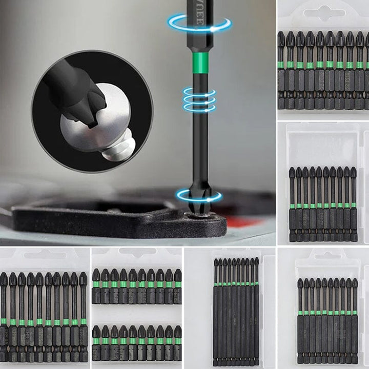 Cross-recess screwdriver bit set | Stornfield
