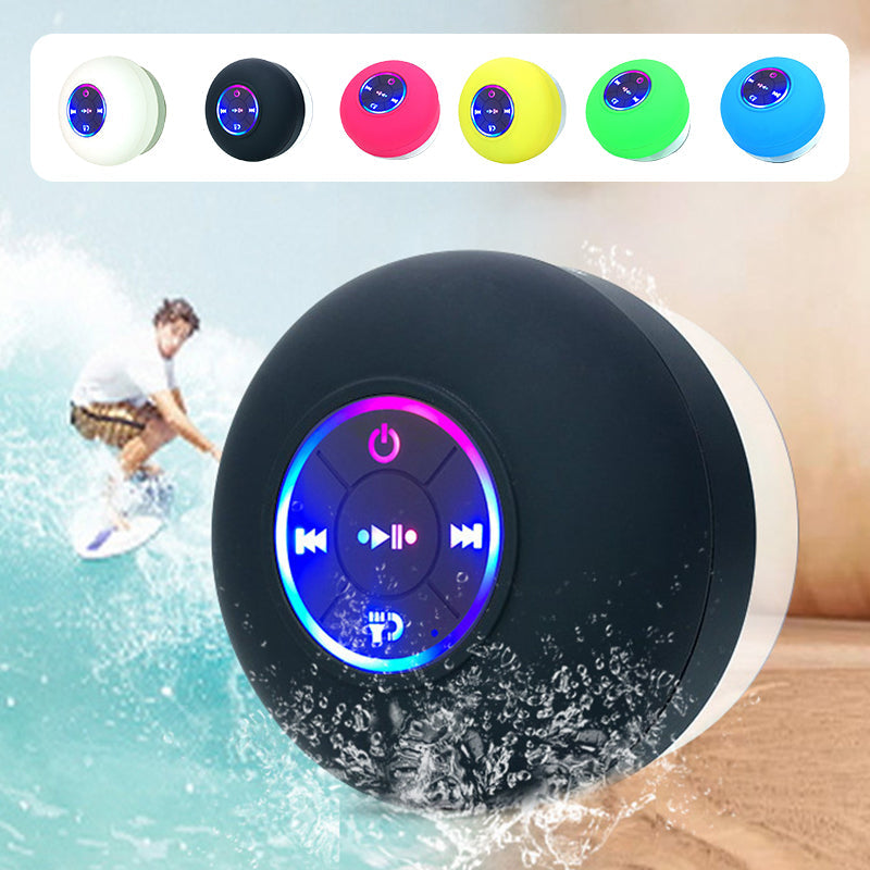 Mini Bluetooth Shower Speaker With LED Light | Stornfield
