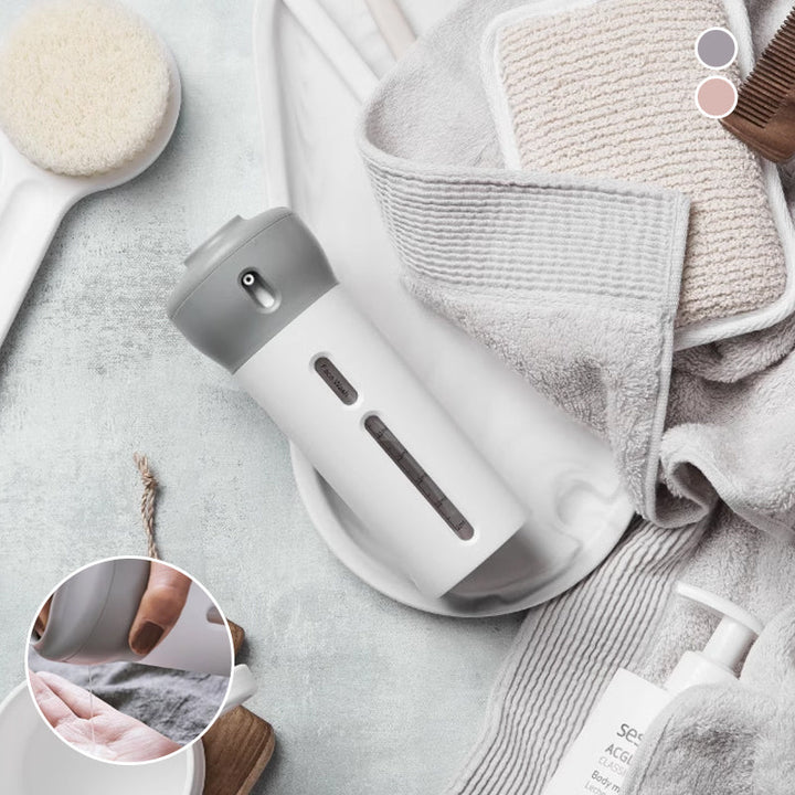 4-in-1 bottle with portable skin care dispenser | Stornfield