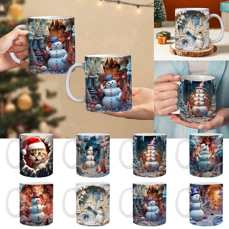 3D snowman mug | Stornfield
