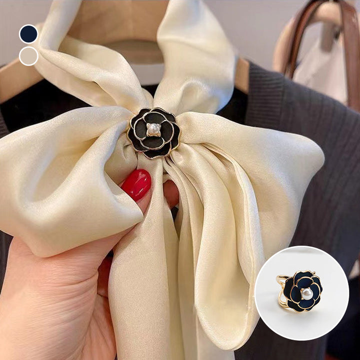 Camellia Scarf Buckle Stornfield