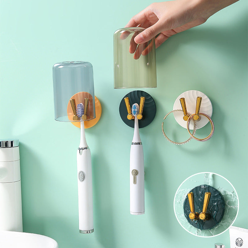 Toothbrush Holder Nail-Free Sticky Hook | Stornfield
