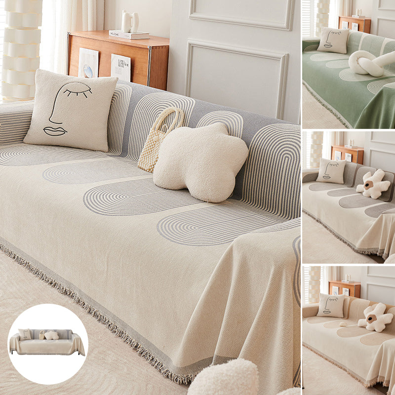 Double-Sided Chenille Sofa Cover | Stornfield