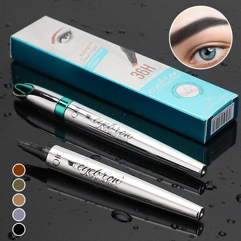 Stornfield | Waterproof 3D Microblading Eyebrow Pen with 4 Fork Tip Applicator