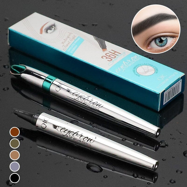 Stornfield | Waterproof 3D Microblading Eyebrow Pen with 4 Fork Tip Applicator
