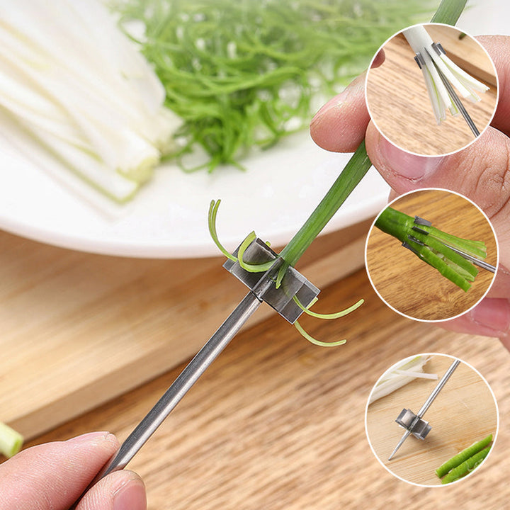 Stainless Steel Plum Blossom Onion Slicer | Stornfield
