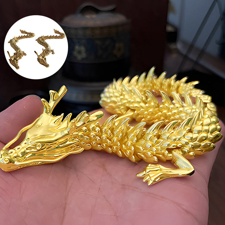Stornfield | Golden Dragon with Movable Joints