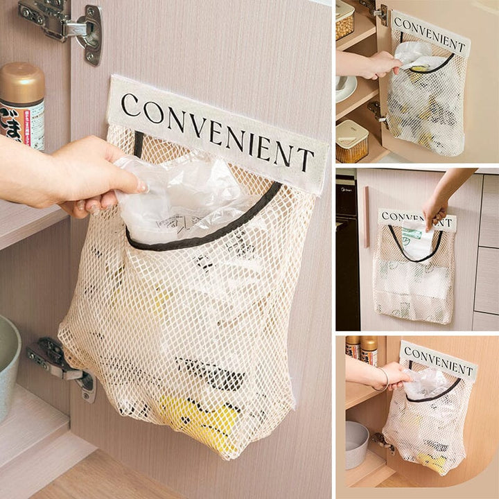 Multi-purpose Hanging Storage Mesh Bag (2 pcs) | Stornfield