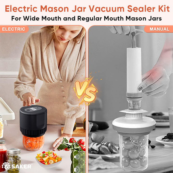 Electric Vacuum Sealer For Mason Jars | Stornfield