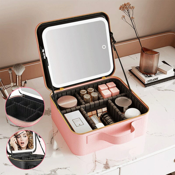 LED Light Portable Makeup Bag | Stornfield