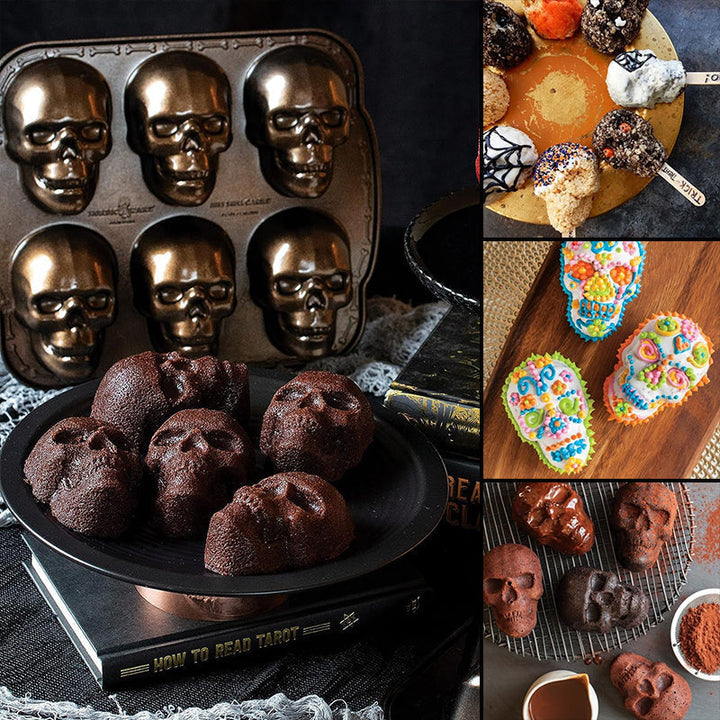 3D Skull Mold - Aluminum Cake Pan | Stornfield
