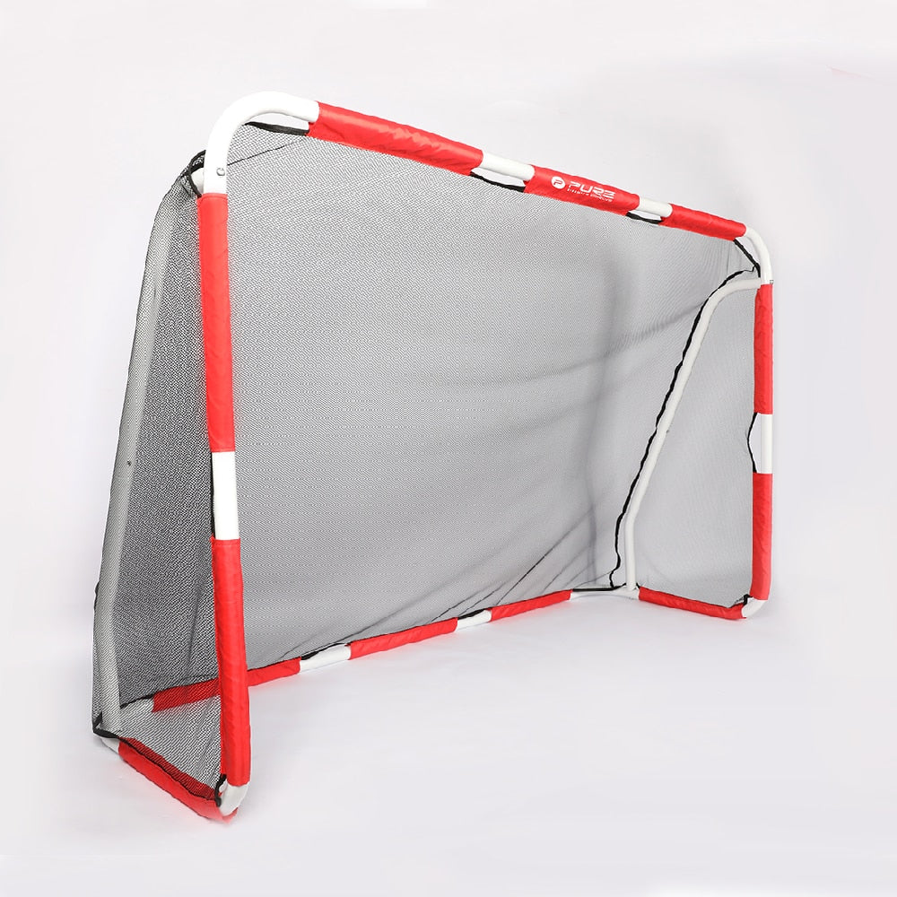Football goal hockey goal with steel frame (170 x 110 cm) | Stornfield