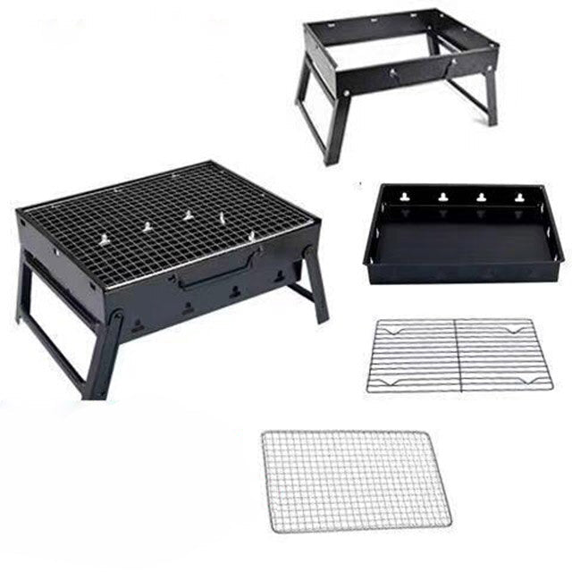 Folding Charcoal Grill Portable Outdoor Grill for BBQ Picnic | Stornfield