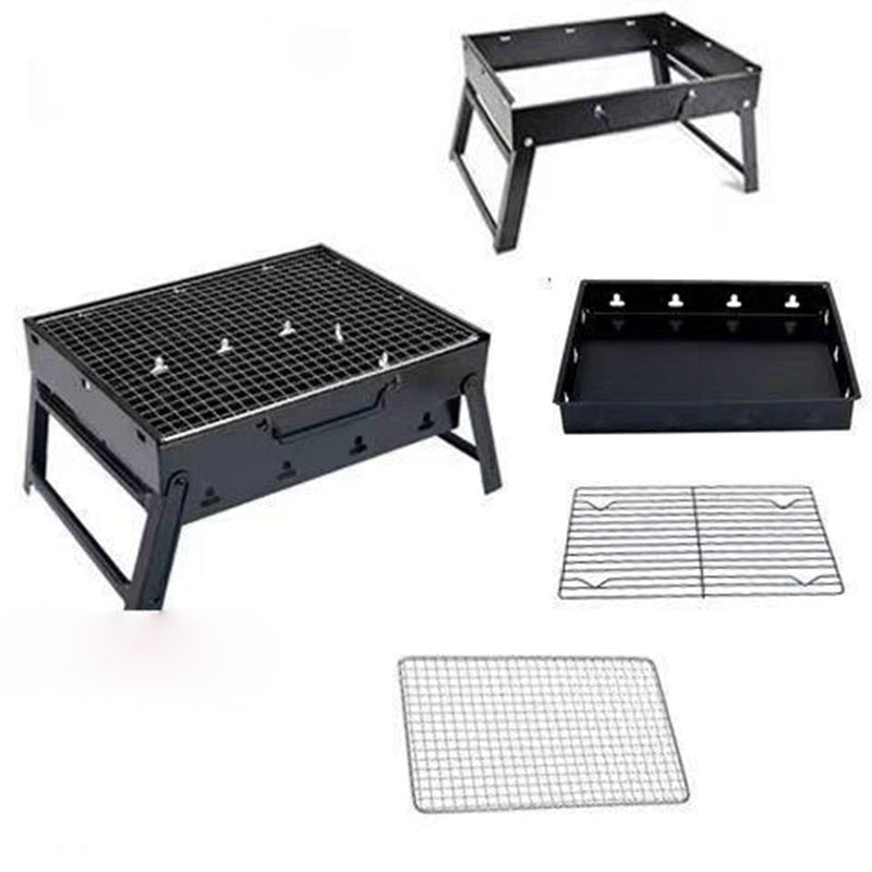 Folding Charcoal Grill Portable Outdoor Grill for BBQ Picnic | Stornfield