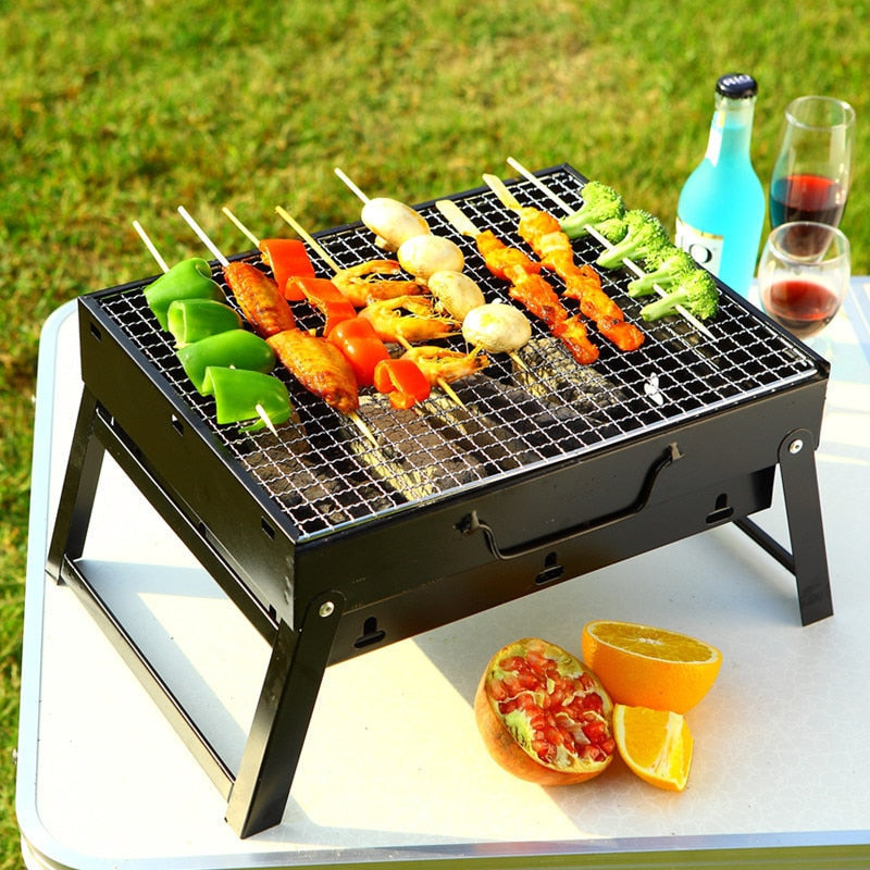Folding Charcoal Grill Portable Outdoor Grill for BBQ Picnic | Stornfield