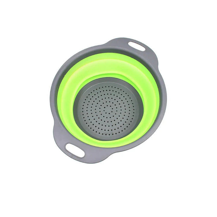Folding Silicone Vegetable Strainer Collapsible Silicone Colander | Stornfield