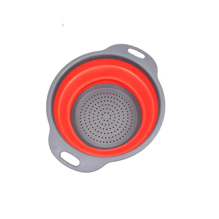 Folding Silicone Vegetable Strainer Collapsible Silicone Colander | Stornfield