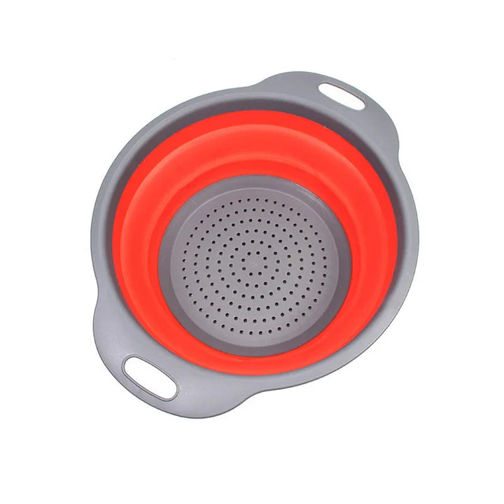 Folding Silicone Vegetable Strainer Collapsible Silicone Colander | Stornfield