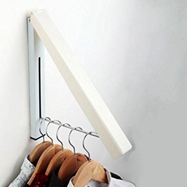 Foldable dress rack for the wall | Stornfield