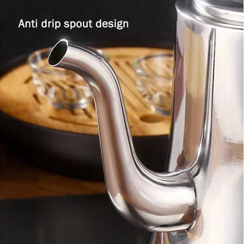 Food Grade Stainless Steel Kettle with Long Spout and Filter | Stornfield