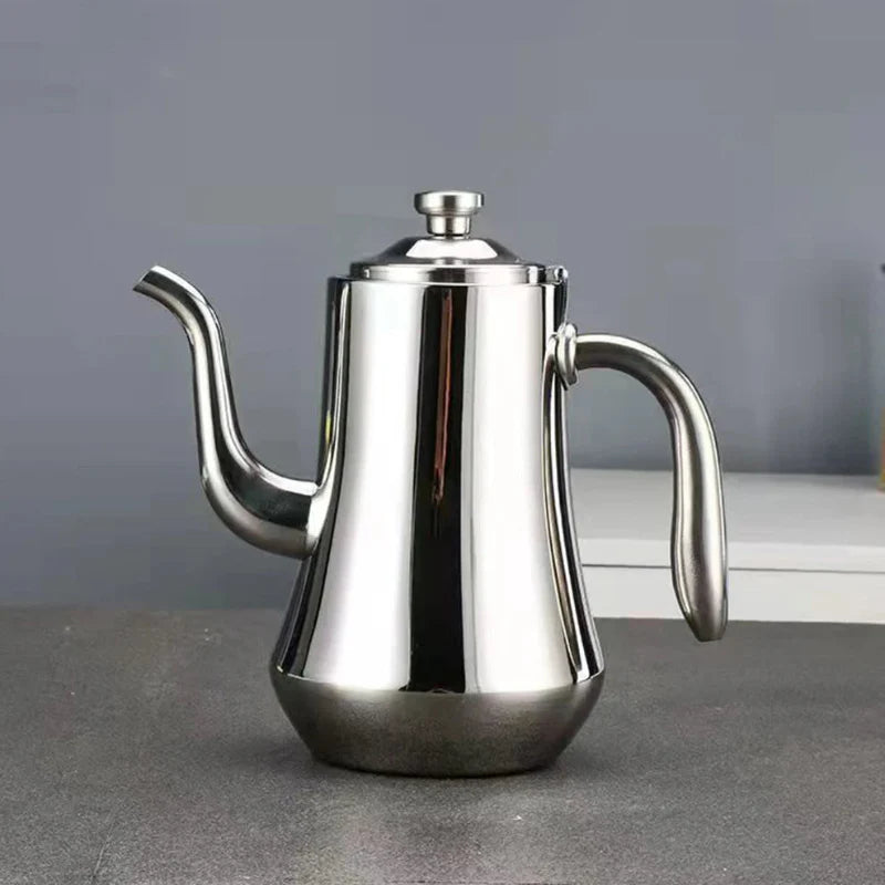 Food Grade Stainless Steel Kettle with Long Spout and Filter | Stornfield
