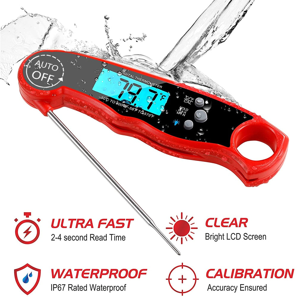 Food Thermometer Digital Kitchen Thermometer Meat Cooking Electronic | Stornfield