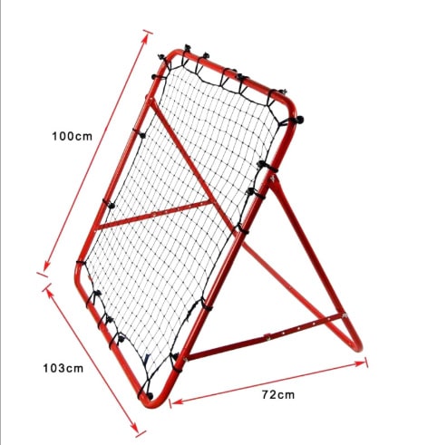 Football Rebounder for Football Training (100 x 100 cm) | Stornfield