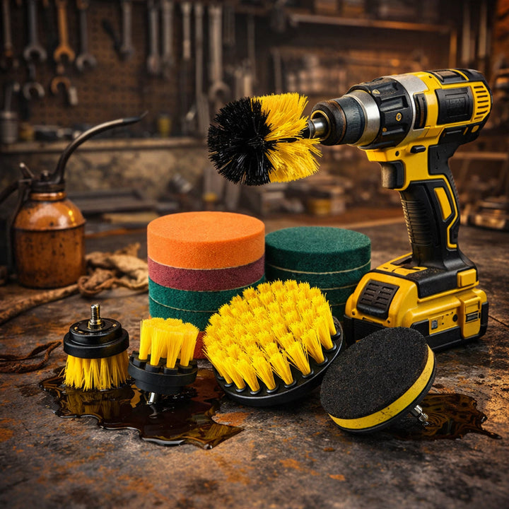 12-in-1 Cleaning Brush Set for Drill | Stornfield