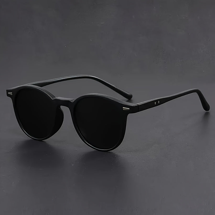 Stornfield | Men's Sunglasses RetroView – Round Tortoiseshell Glasses with Light Frame
