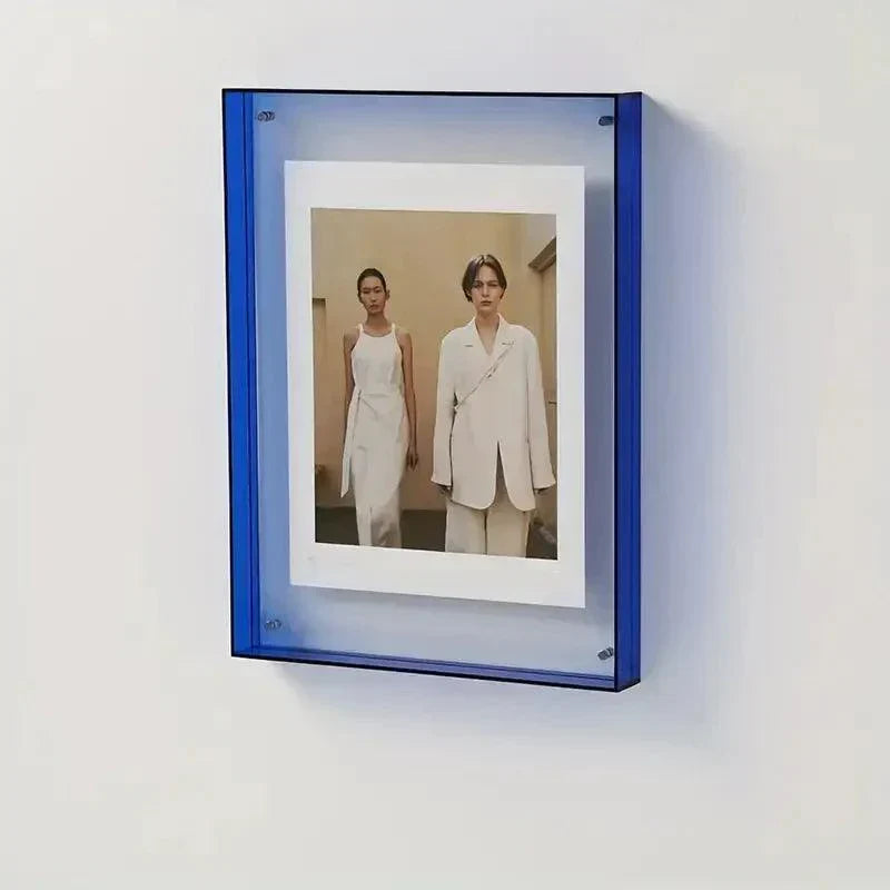 Stornfield | Acrylic Photo Frame | Neon Minimalist Desk Display