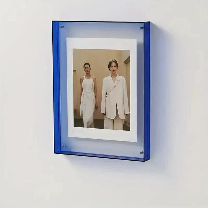 Stornfield | Acrylic Photo Frame | Neon Minimalist Desk Display