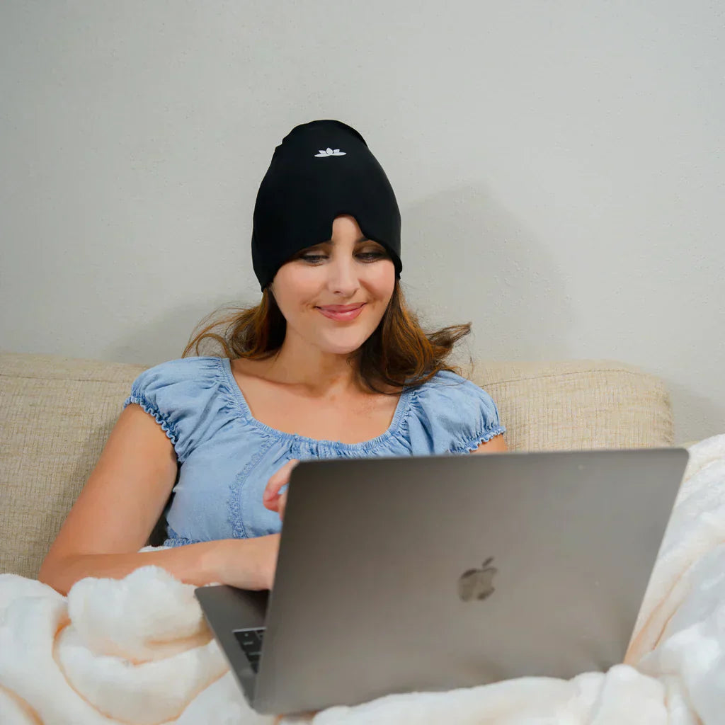 HeadRelax Warm-Cold Therapy Mask – Relieves Migraine & Headaches Immediately | Stornfield