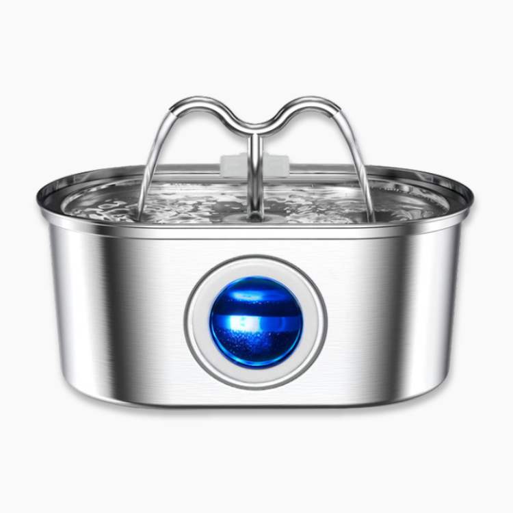 Cats Water Fountain made of Stainless Steel – Quiet, Hygienic and BPA-free – 2L Capacity | Stornfield