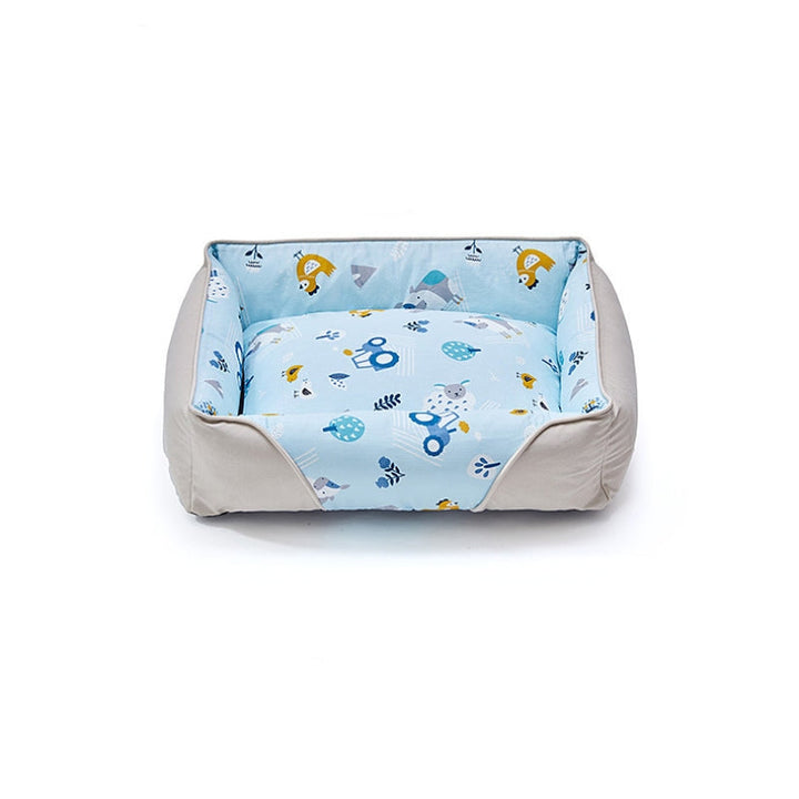 Four Walled Supportive Pet Bed Cozy Durable Eco Friendly | Stornfield