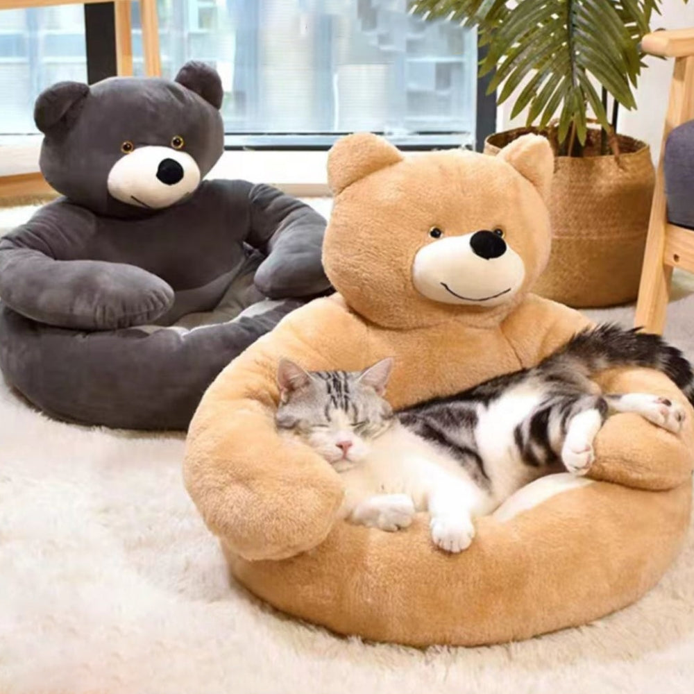 Stornfield | Detachable Cute Plush Cat Bed
