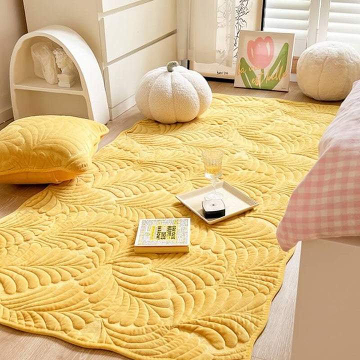 Leaf Cotton Mat Anti-scratch Protective Couch Cover 70x210 | Stornfield