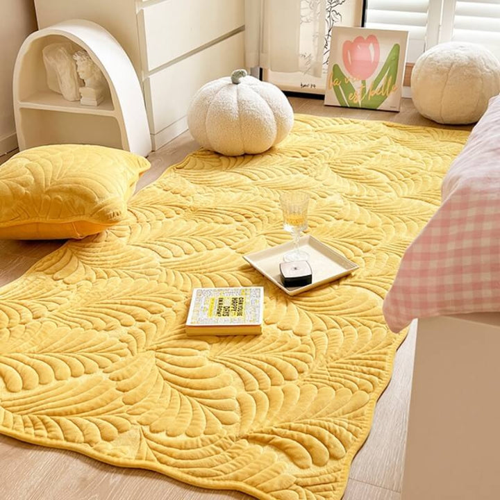Leaf Cotton Mat Anti-scratch Protective Couch Cover 70x210 | Stornfield