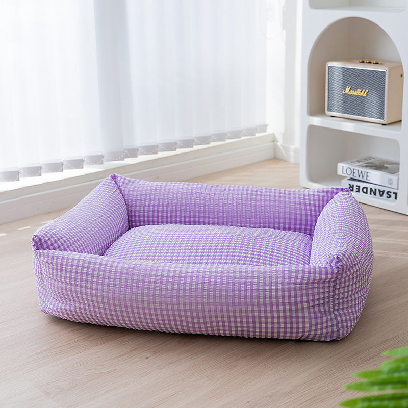 Stornfield | Washable Rectangular Dog Bed Breathable Pet Bed
