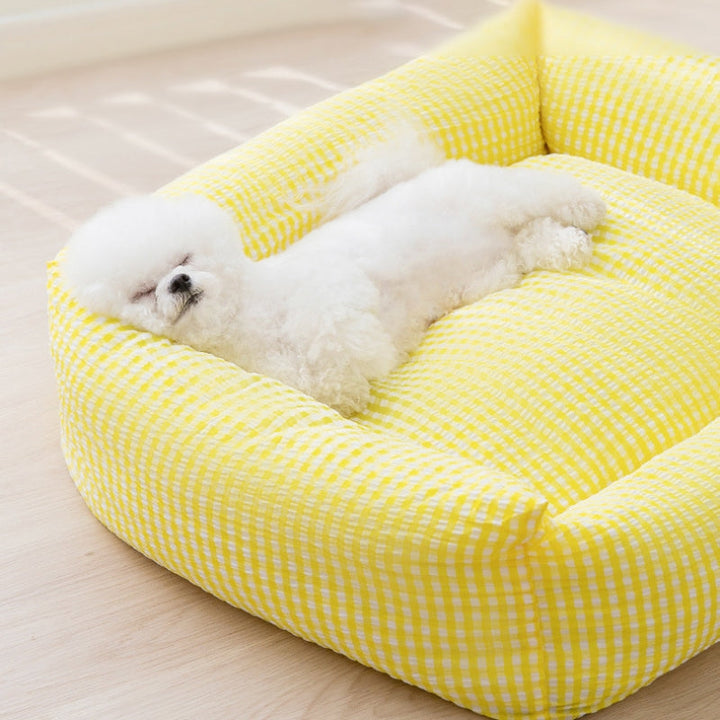 Stornfield | Washable Rectangular Dog Bed Breathable Pet Bed