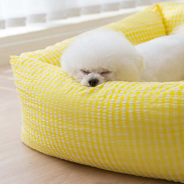 Stornfield | Washable Rectangular Dog Bed Breathable Pet Bed