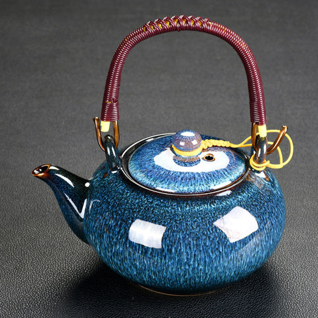 Furnace Change Cup Household Ceramic Teapot With Handle Teapot | Stornfield
