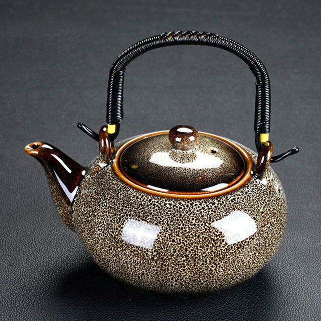Furnace Change Cup Household Ceramic Teapot With Handle Teapot | Stornfield