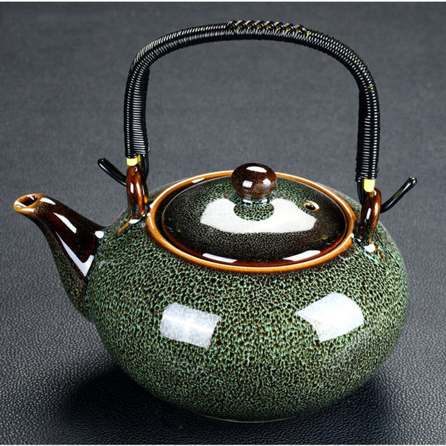 Furnace Change Cup Household Ceramic Teapot With Handle Teapot | Stornfield