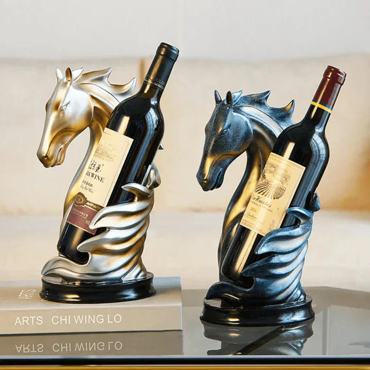 Stornfield | SteedCellar - Elegant horse wine rack