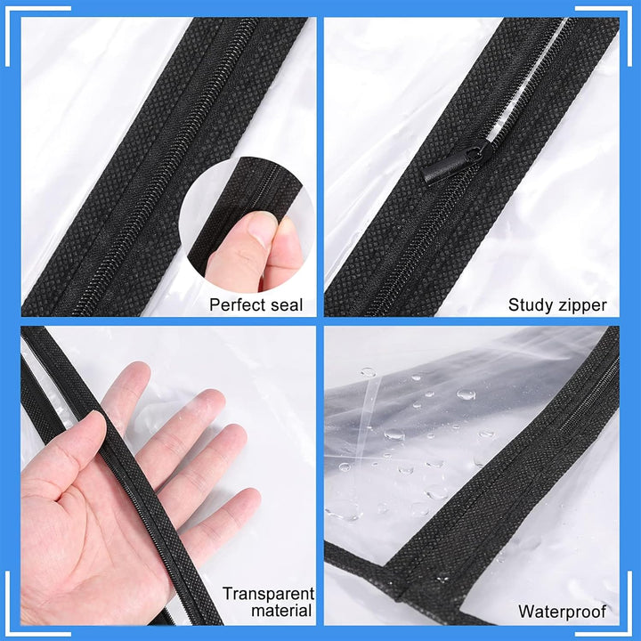 Extra-Long Dress & Gown Garment Bag – 180cm Protective Covers with Handles | Stornfield