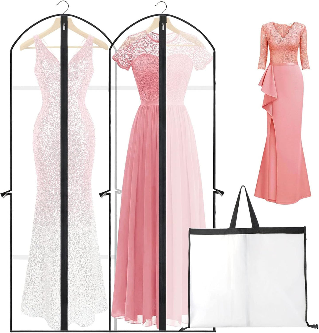 Extra-Long Dress & Gown Garment Bag – 180cm Protective Covers with Handles | Stornfield