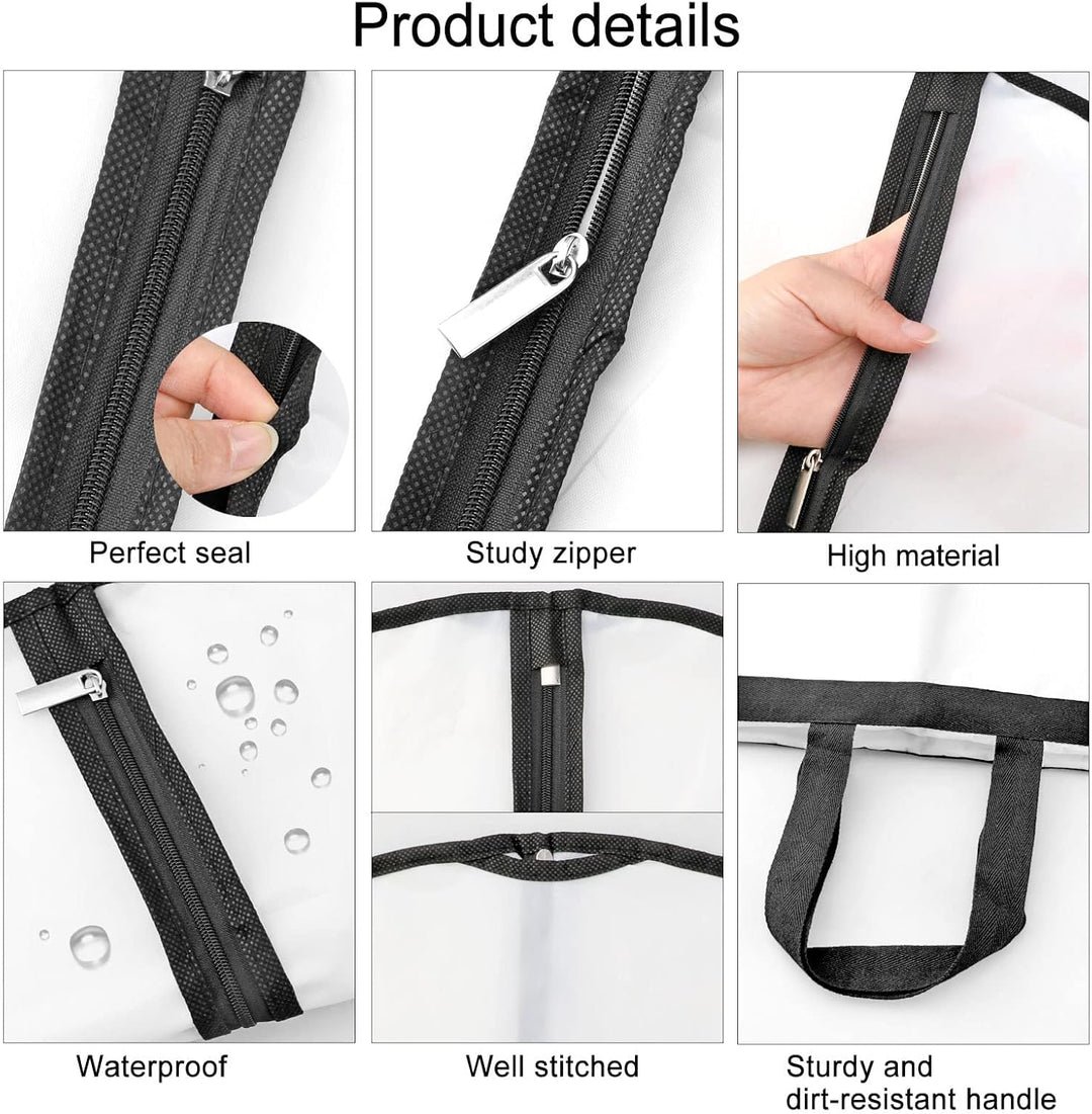 Extra-Long Dress & Gown Garment Bag – 180cm Protective Covers with Handles | Stornfield