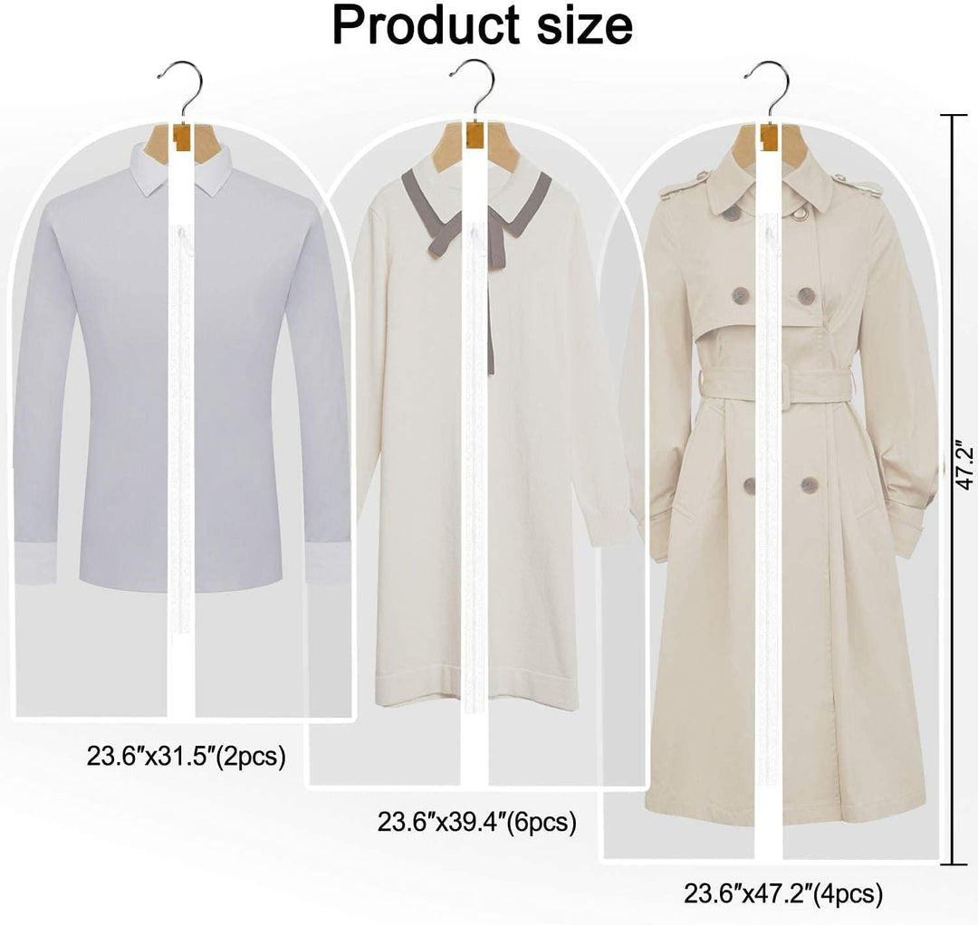 Extra-Long Dress & Gown Garment Bag – 180cm Protective Covers with Handles | Stornfield