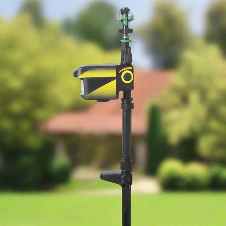 Stornfield | Motion Activated Deer Repellent Sprinkler - Solar Powered Animal Deterrent for Gardens & Lawns