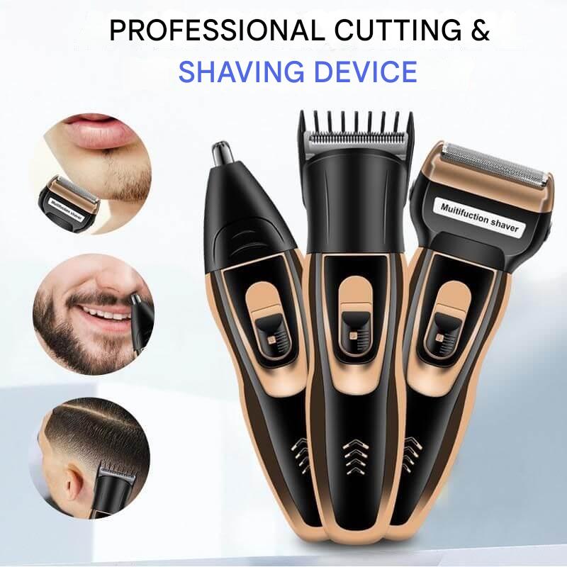 ProCare 3-in-1 Trimmer – Wireless Beard Trimmer, Nose Hair Trimmer and Shaver | Stornfield